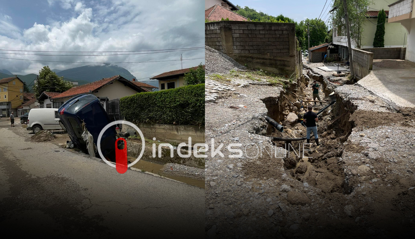 Situatë e rëndë akoma në lagjen e vërshuar në Pejë (Video/foto) – Indeksonline.net