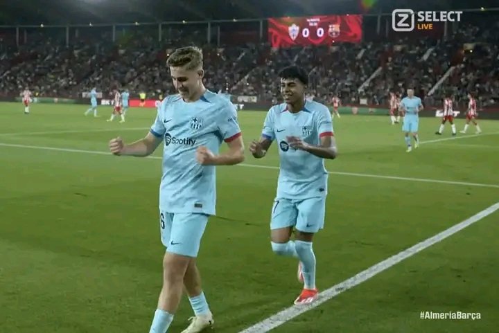 Gol i bukur nga Lopez  Barcelona kalon në epërsi ndaj Almerias  VIDEO 