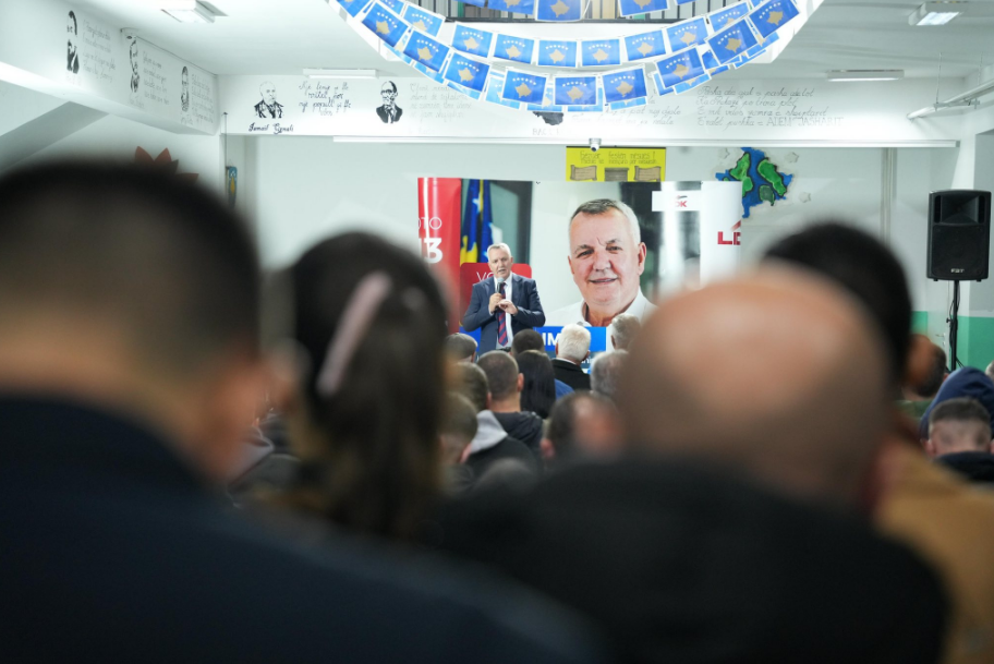 Imri Ahmeti në Gumnasellë  Qytetarët besojnë në programin tonë të zhvillimit