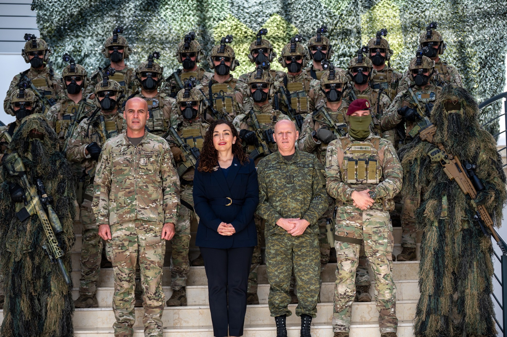 Osmani për Njesinë e Operacioneve Speciale të FSK së  Krenaria  nderi dhe zemra e pathyeshme e Kosovës