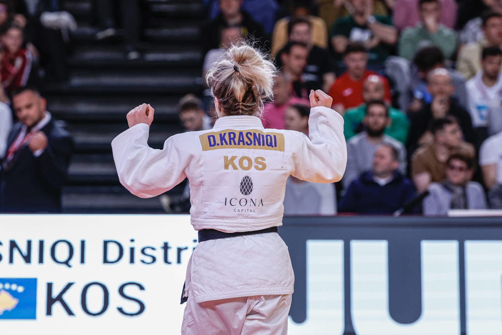 Çdo luftë të fituar me Ippon  Momentet se si Distria Krasniqi fitoi medaljen e Artë