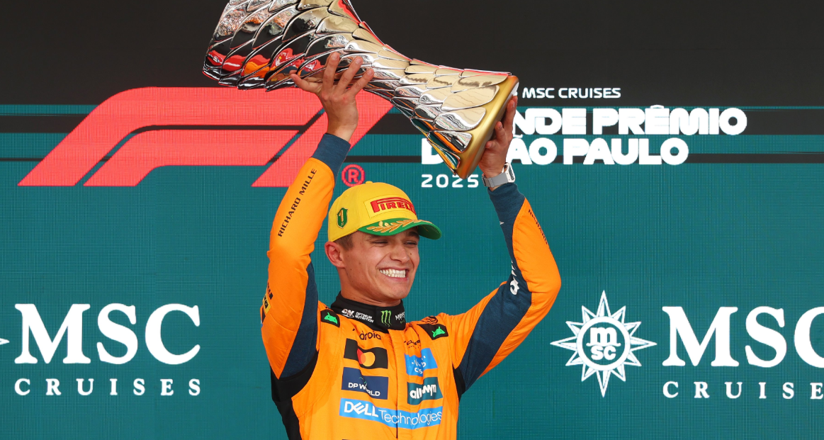 Në Brazil dështon  kokëkuqja   Lando Norris fiton Çmimin e Madh