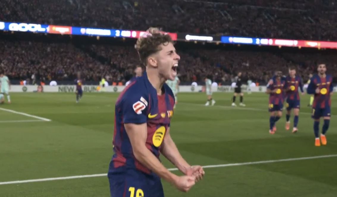 Barça shënon të tretin ndaj Bilbaos  gol i bukur nga Fermin Lopez