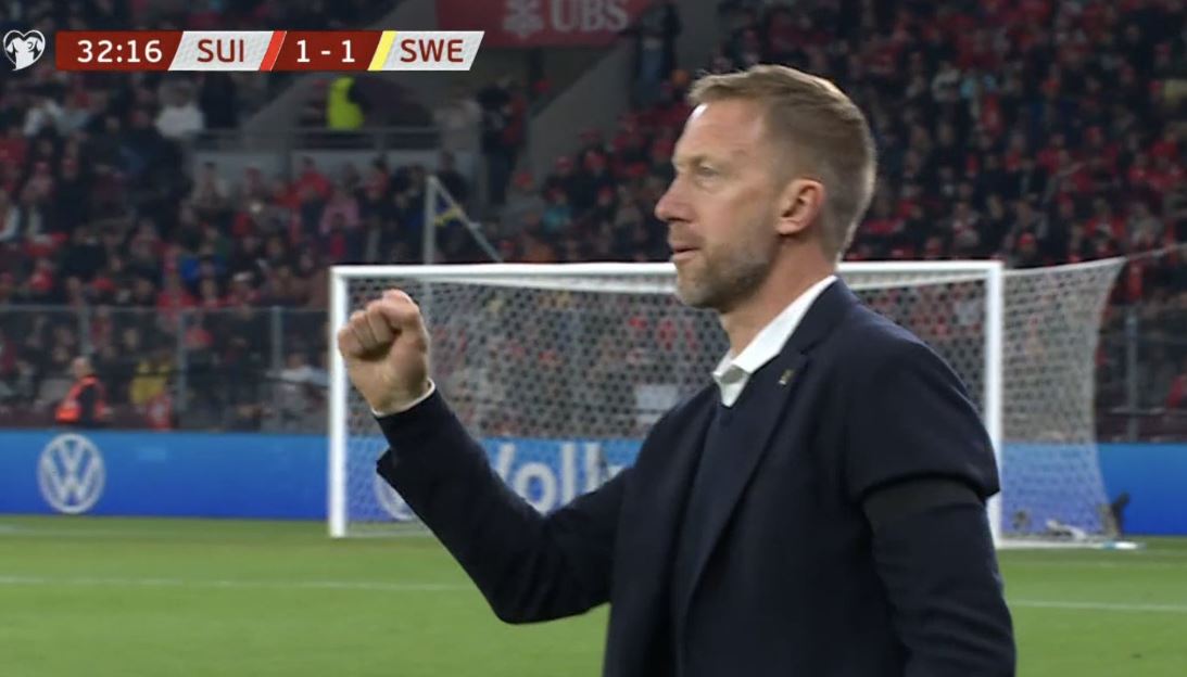 Gol në Gjenevë  Suedia barazon ndaj Zvicrës