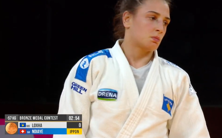 Flaka Loxha e pafatë  humb luftën për medaljen e bronztë