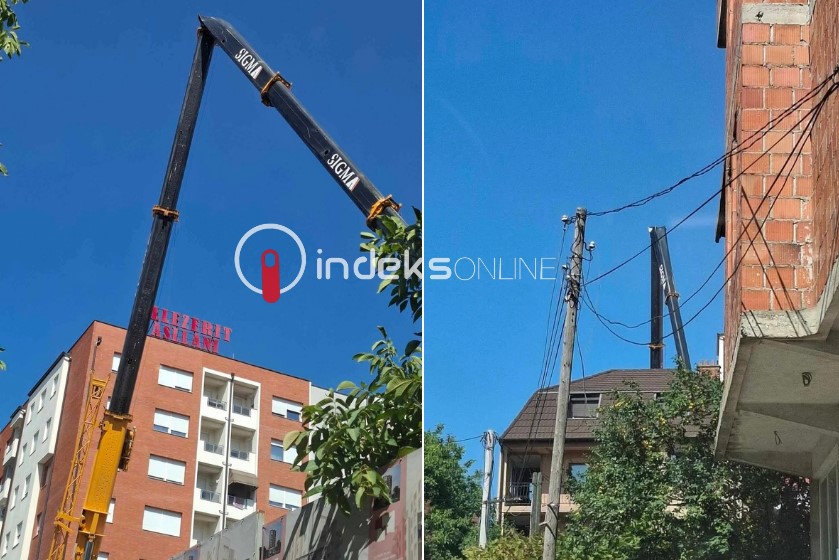 Vdes njëri nga punëtorët e lënduar nga shembja e kranit në rrugën A